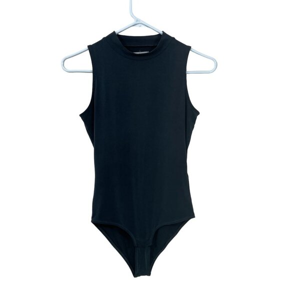 Madewell Size S‎ Black StretchThong Tank Bodysuit - Picture 1 of 7